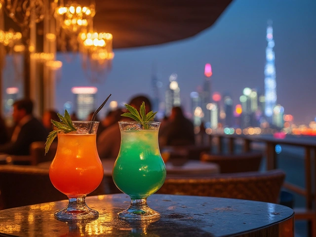Dubai's Rooftop Bars: Mocktail Havens for Non-Drinkers